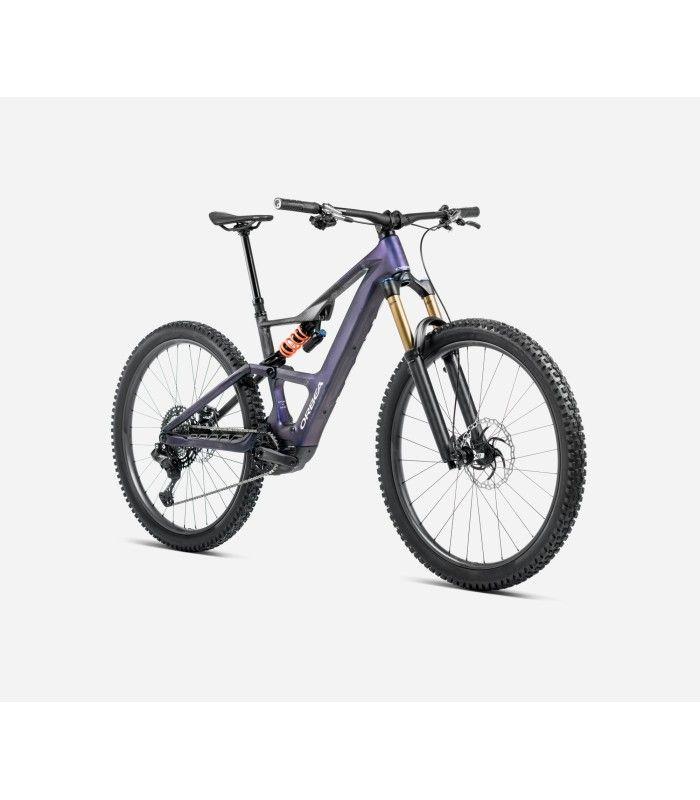 Orbea Rise SL M10 630w 2025  Tanzanite Carbon View - Carbon Raw T. XL