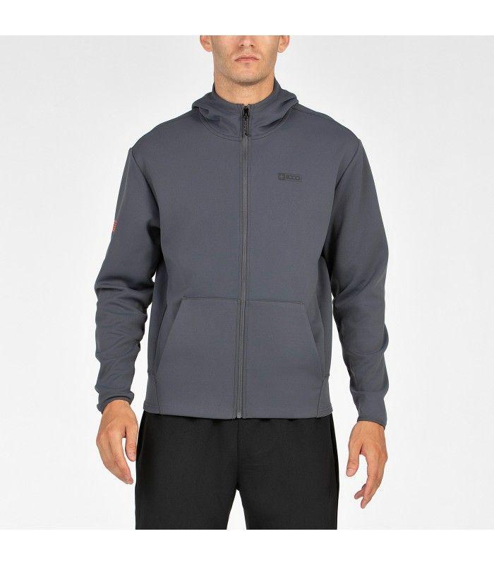 Sudadera +8000 Eluir Cremallera Antracita Hombre