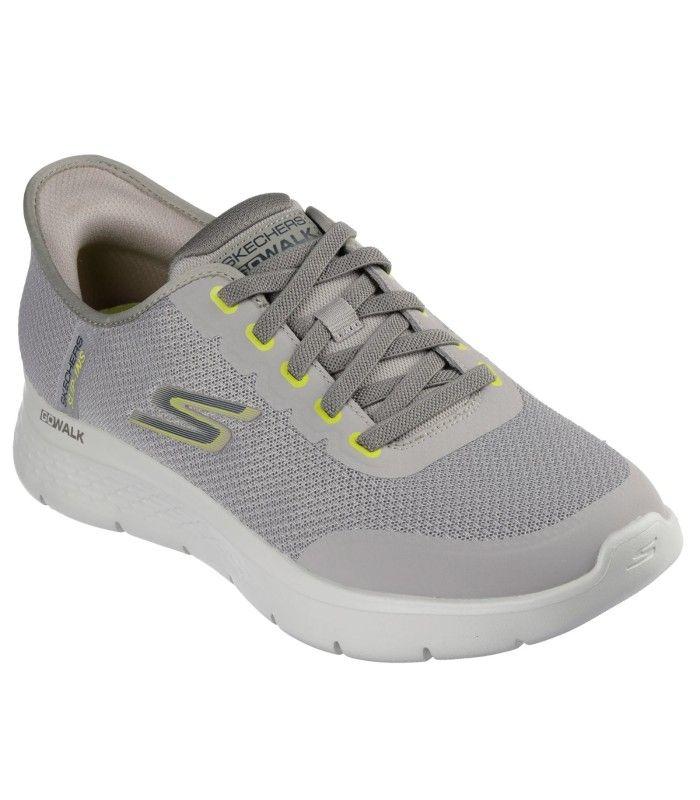 Zapatilla Skechers Go Walk Flex Netro Brown Hombre