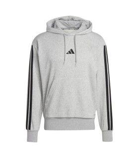 Sudadera Adidas M 3S FT HD Hombre Gris