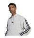 Sudadera Adidas M 3S FT HD Hombre Gris