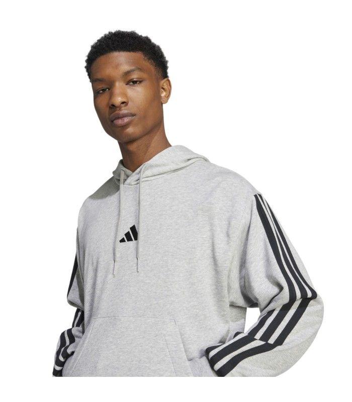 Sudadera Adidas M 3S FT HD Hombre Gris
