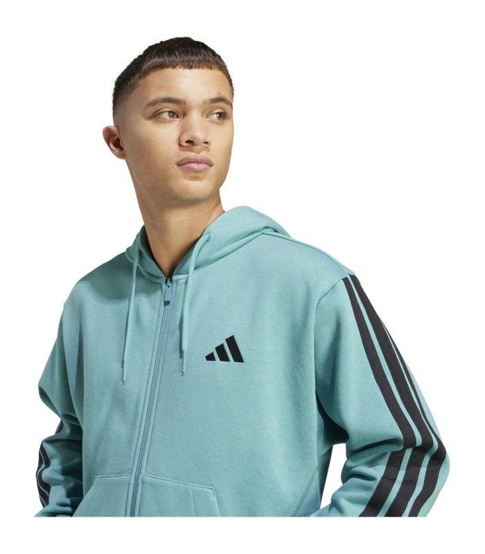 Sudadera Adidas M 3S FL FZ HD Powtea Hombre