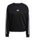 Sudadera Adidas W 3S FL SWT Negro Mujer