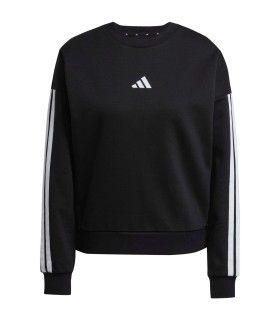 Sudadera Adidas W 3S FL SWT Negro Mujer