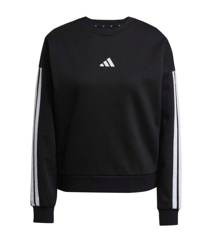 Sudadera Adidas W 3S FL SWT Negro Mujer
