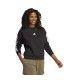 Sudadera Adidas W 3S FL SWT Negro Mujer