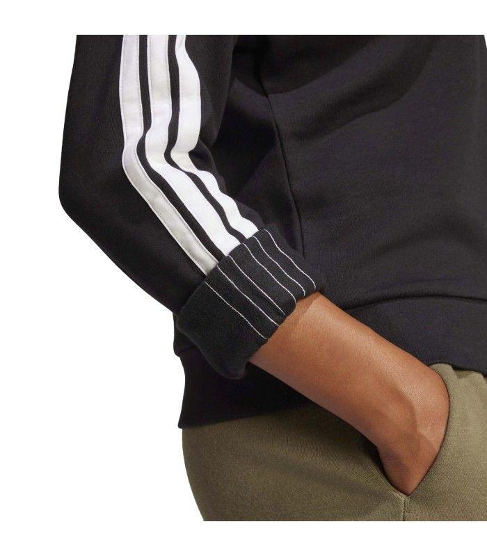 Sudadera Adidas W 3S FL SWT Negro Mujer