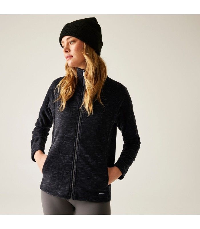 Sudadera Regatta Mayse Full Zip Negro Mujer