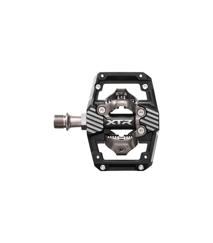 Pedales SHIMANO XTR (SPD) PD-M9220 Doble cara Negro
