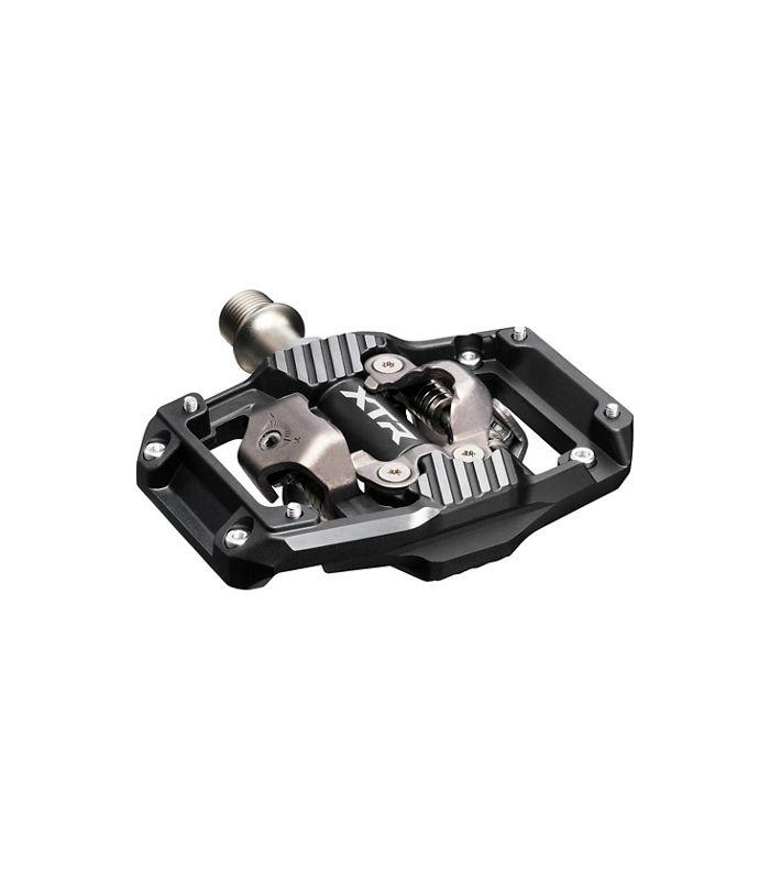 Pedales SHIMANO XTR Pedal (SPD) PD-M9220 Doble cara Negro