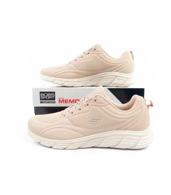 Zapatilla Skechers Bobs B Flex lo cool Ease Tan Mujer