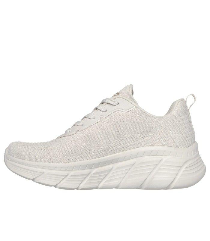 Zapatilla Skechers Bobs B Flex Hi Flying Hi Off White Mujer