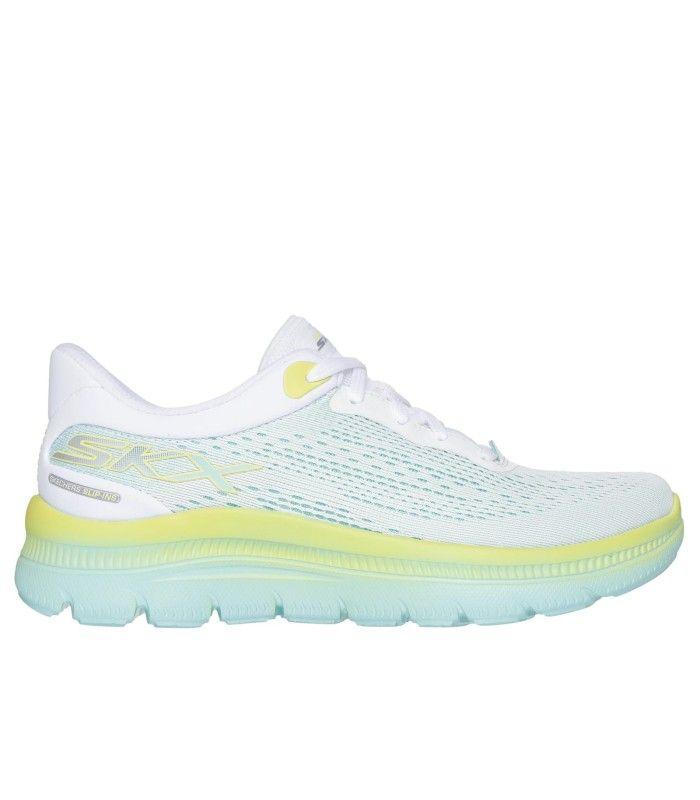 Zapatilla Skechers Summits Plus Light Speed White Multi Mujer