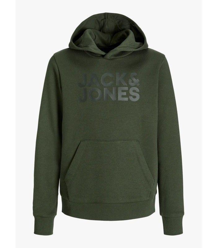 Sudadera Jack & Jones JJecorp Logo Sweat Hood Noos Junior Verde