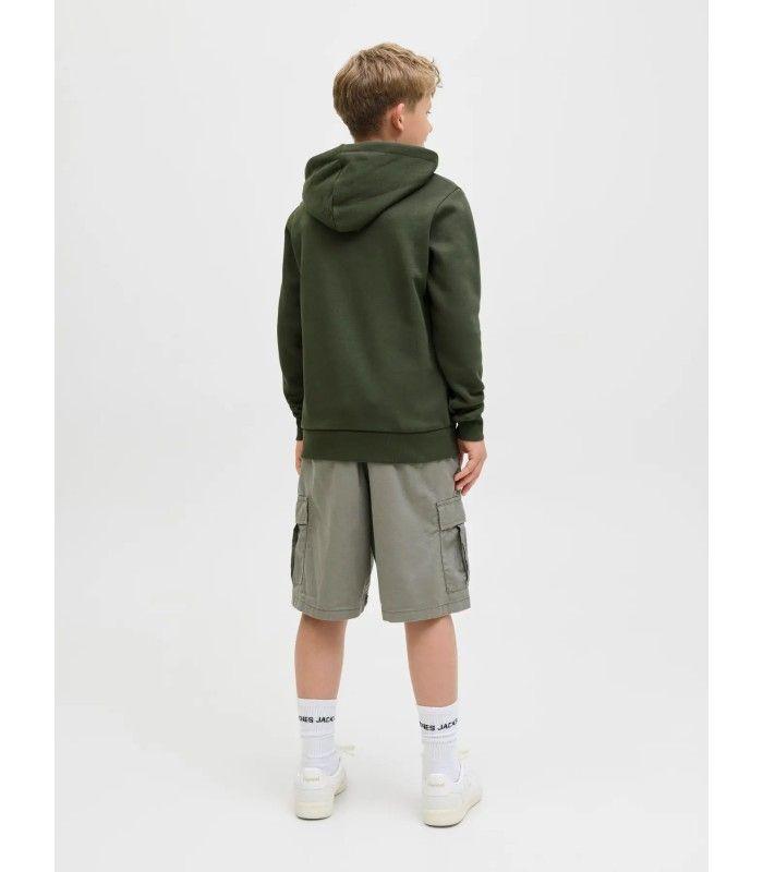 Sudadera Jack & Jones JJecorp Logo Sweat Hood Noos Junior Verde