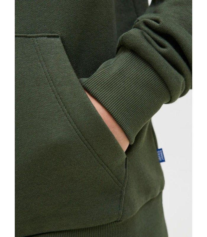 Sudadera Jack & Jones JJecorp Logo Sweat Hood Noos Junior Verde