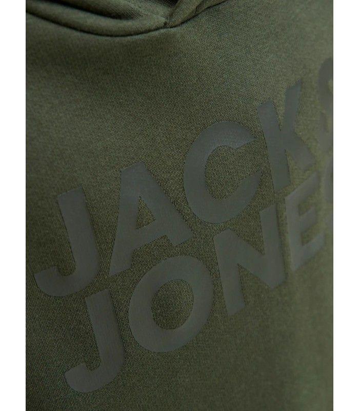 Sudadera Jack & Jones JJecorp Logo Sweat Hood Noos Junior Verde
