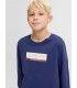 Camiseta Jack & Jones Jorinwood Block Branding Tee LS CN Junior