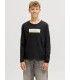 Camiseta Jack & Jones Jorinwood Block Branding Tee LS CN Junior