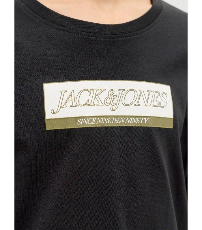 Camiseta Jack & Jones Jorinwood Block Branding Tee LS CN Junior