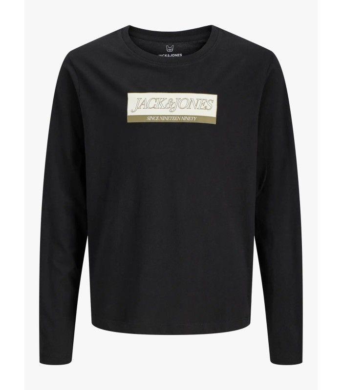 Camiseta Jack & Jones Jorinwood Block Branding Tee LS CN Junior