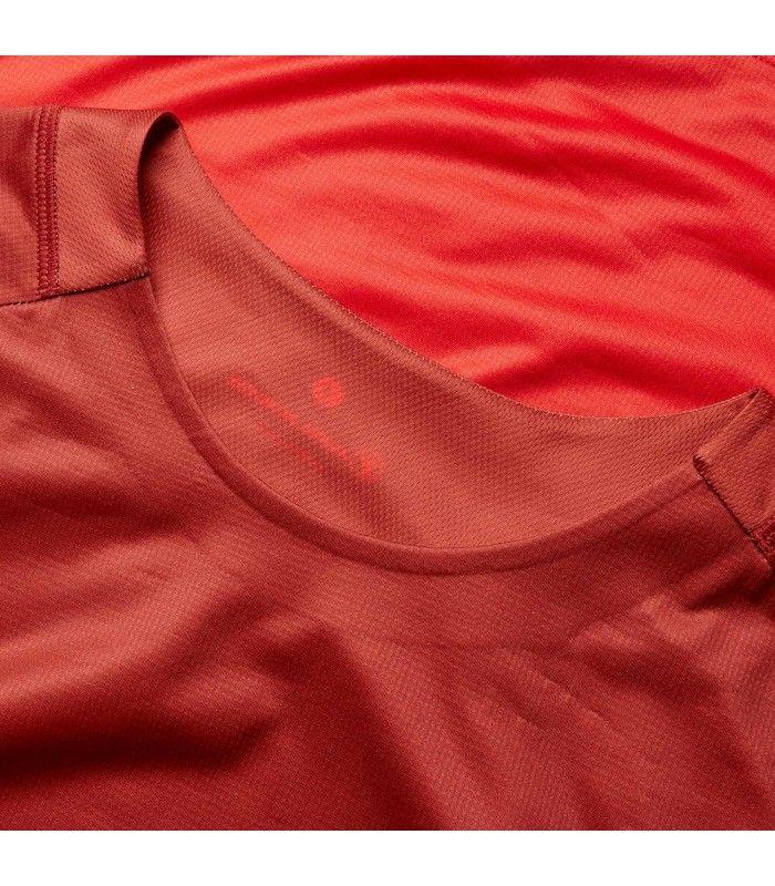 Camiseta Endura Core Printed L/S TEE Flame Red Hombre