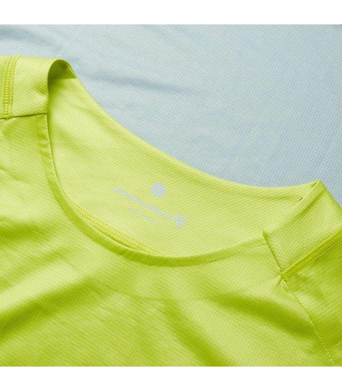 Camiseta Endura Core Printed L/S Tee Lime Green Hombre