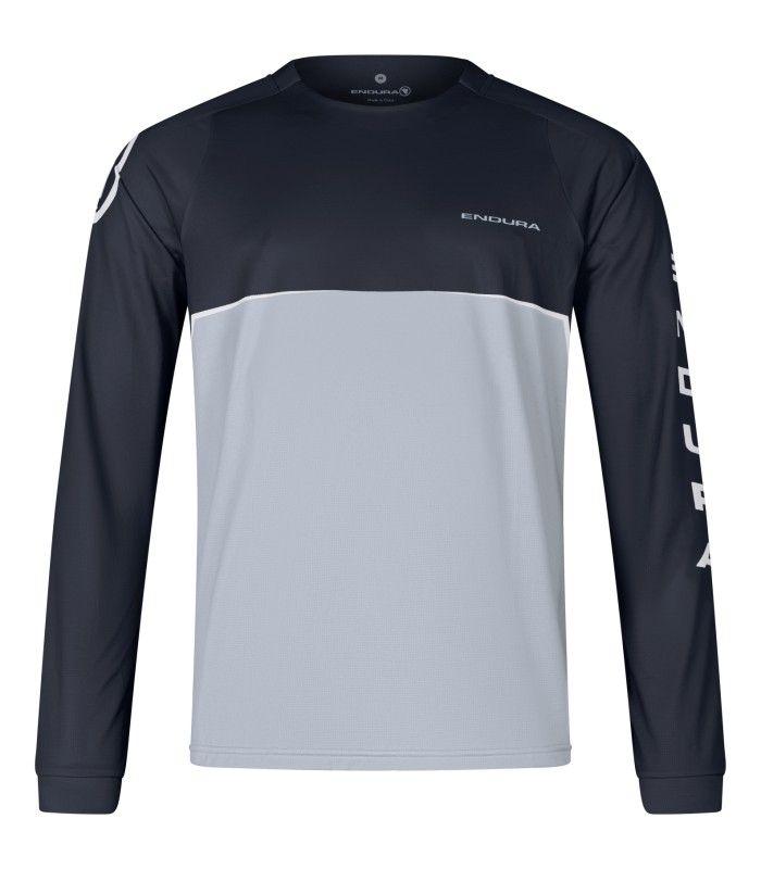 Camiseta Endura Core Printed L/S Tee Black Hombre