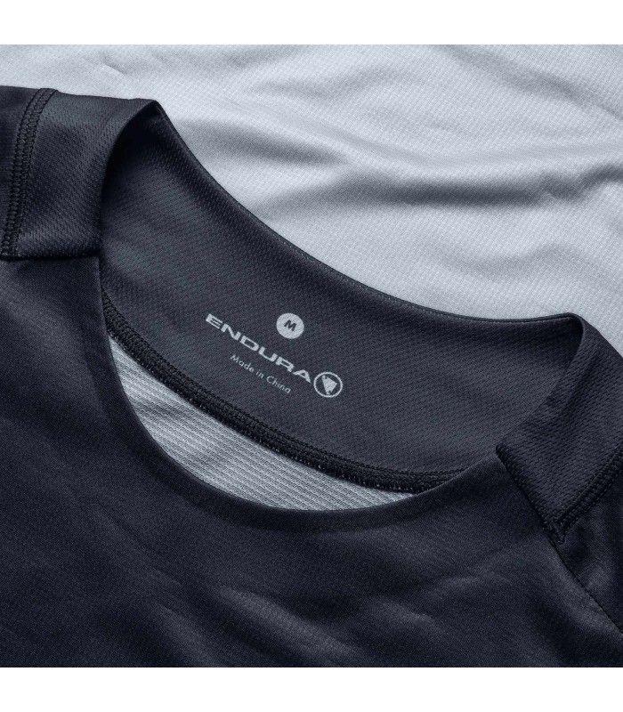 Camiseta Endura Core Printed L/S Tee Black Hombre