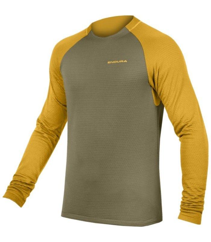Maillot Endura Singletrack Fleece Tweed Green Hombre