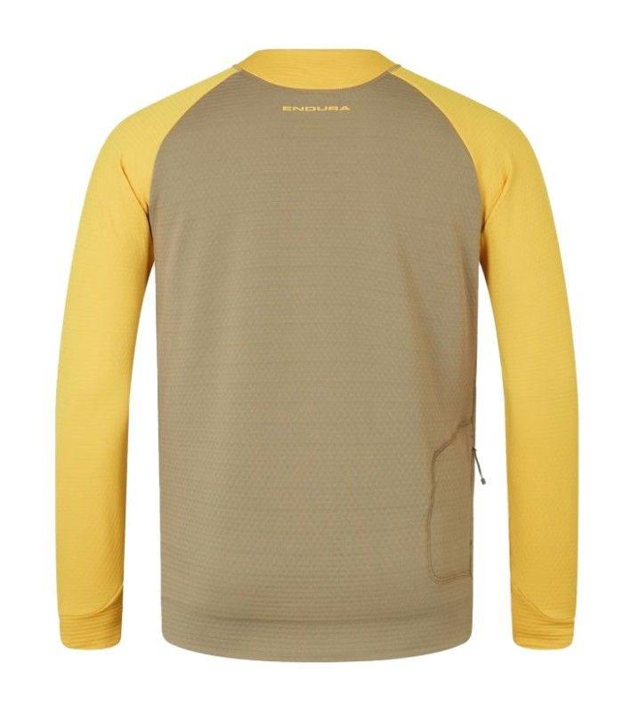 Maillot Endura Singletrack Fleece Tweed Green Hombre