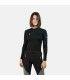 Camiseta Izas Nelion Termica Negro Mujer