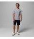 Camiseta Columbia Basic Logo Hombre Gris