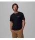 Camiseta Columbia Basic Logo Negro Hombre