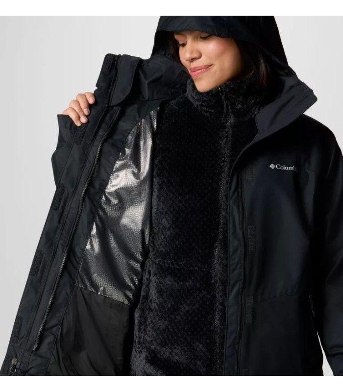 Chaqueton Columbia Bugaboo III Fleece 3 En 1 Negro Mujer