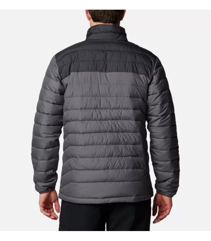 Chaqueton Columbia Powder Lite Negro/Gris Hombre
