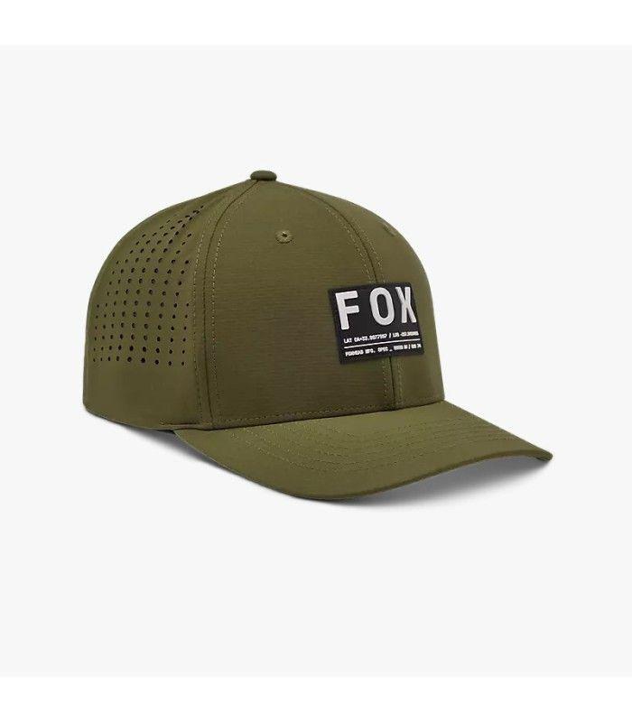 Gorra Fox Non Stop Tech Flexfit Verde Oliva