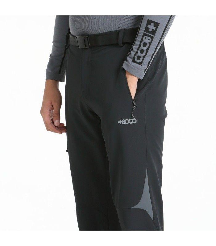 Pantalon +8000 Taravillo Negro 25I Hombre