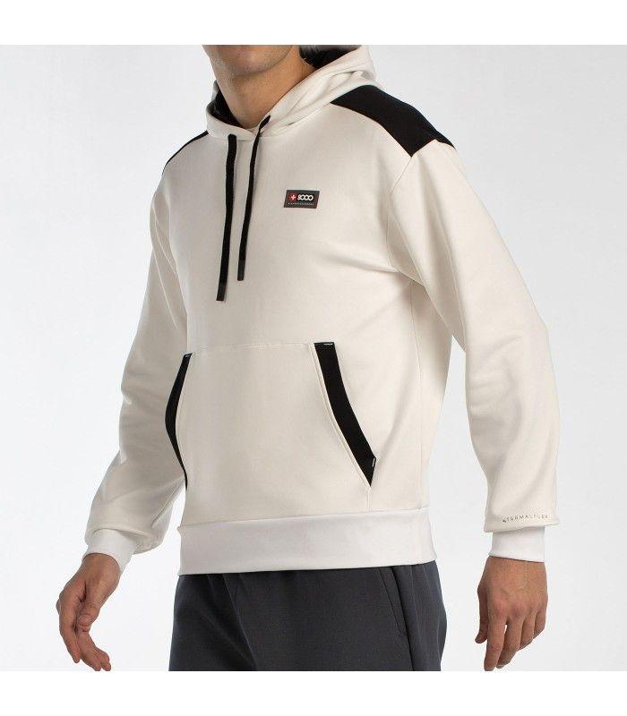 Sudadera +8000 Euron Marfil Hombre