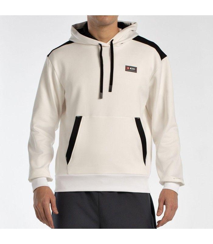 Sudadera +8000 Euron Marfil Hombre