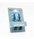 Valvulas Ridemax Tubeless 50MM Azul (Pack 2)