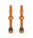 Juego De Valvulas Ridemax Tubeless 50MM Naranja
