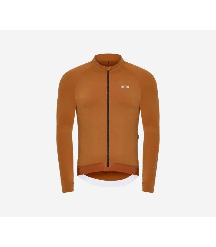 Maillot Hiru Advanced LS Light Brown Hombre