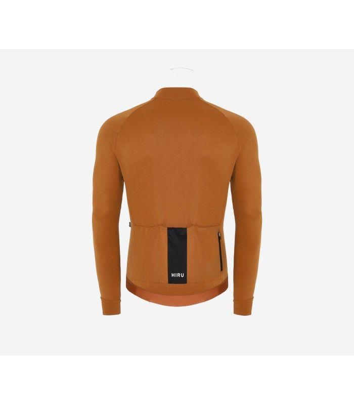 Maillot Hiru Advanced LS Light Brown Hombre