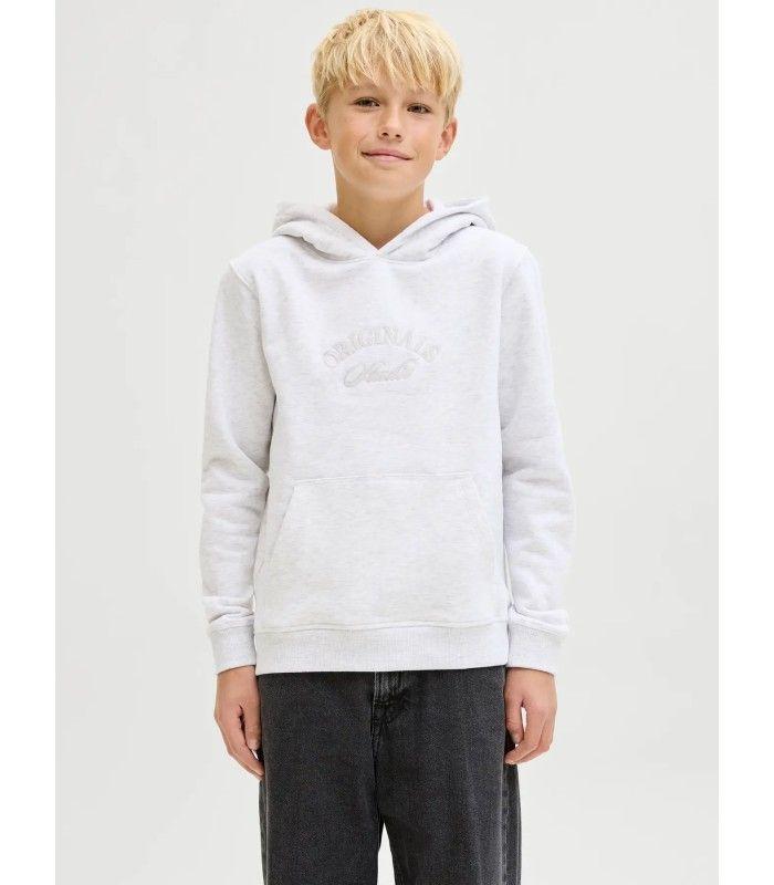 Sudadera Jack & Jones Jorbeleecker Branding Sweat Hood Bf Junior White ORG