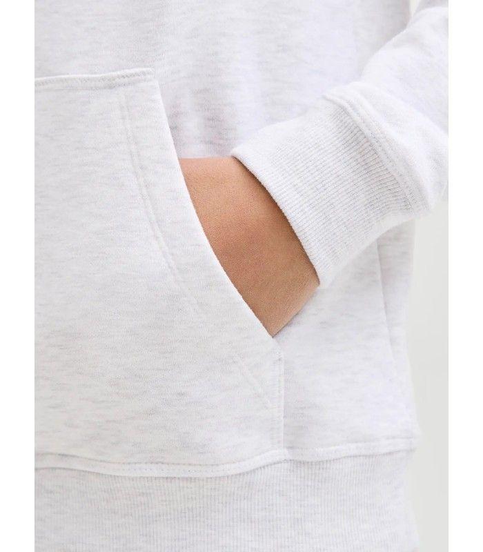 Sudadera Jack & Jones Jorbeleecker Branding Sweat Hood Bf Junior White ORG