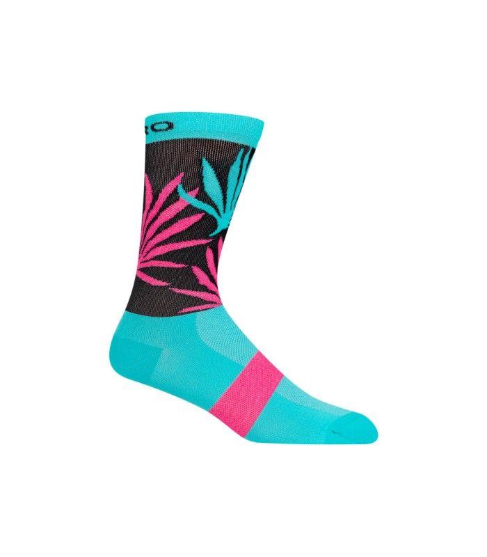 Calcetines Giro Comp Racer High Rise Turquesa