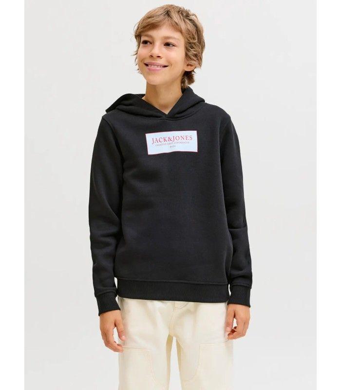 Sudadera Jack & Jones Jorgreene Sweat Hood FST Junior Black