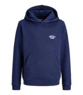 Sudadera Jack & Jones Jorgreene Branding Sweat Hood Mini Ocean Cavern